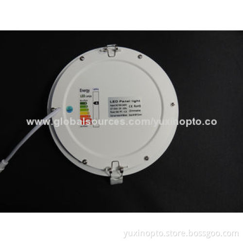 16W Round LED Panel Light, RoHS Directive-compliant